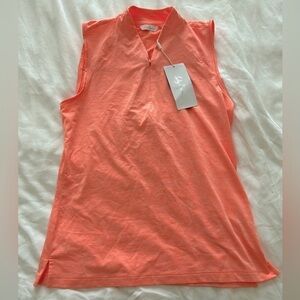 NWT LADY HAGEN COASTAL ESCAPE SLVS POLO - XS